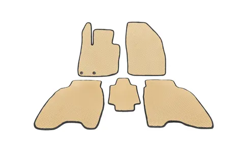 Килимки EVA (Бежевий) для Honda Civic HB 2006-2012 рр — Honda Civic HB 2006-2012 гг. DianaParts