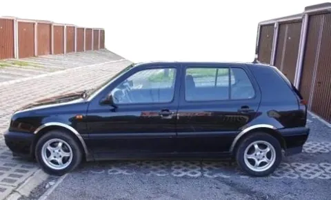 Накладки на арки (4 шт, нерж) для Volkswagen Golf 3 1991-2001 рр — Volkswagen Golf 3 1991-2001 гг. DianaParts