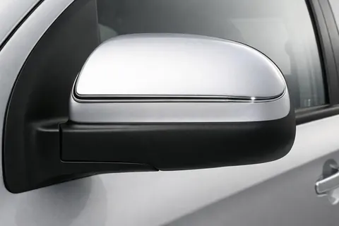 Накладки на дзеркала (2 шт., нерж.) для Chevrolet Aveo T250 2005-2011 рр — Chevrolet Aveo T250 2005-2011 гг. DianaParts