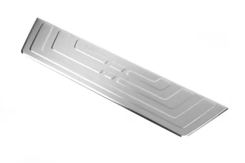 Накладка на задній бампер OmsaLine (мат, нерж) для Volkswagen Amarok 2010-2022 рр — Volkswagen Amarok 2010-2022 гг. DianaParts