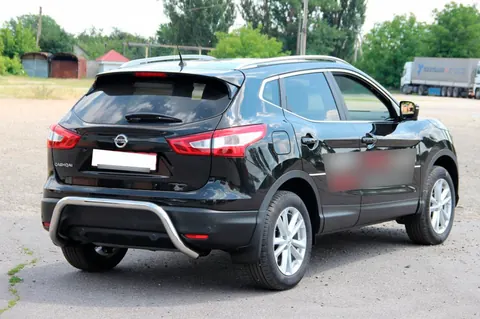 Задня дуга AK007-1 (нерж) для Nissan Qashqai 2014-2021 рр — Nissan Qashqai 2014-2021 гг. DianaParts