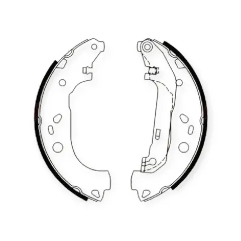 Колодки барабанні Ford Connect 02- (228.6x57) (ABE)