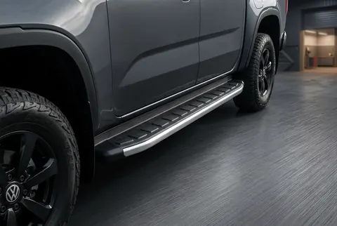 Бокові пороги Fullmond (2 шт., Алюміній) для Ford Ranger 2022- рр — Ford Ranger 2022- гг. DianaParts