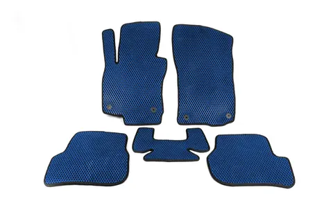 Килимки EVA (Синій) для Skoda Octavia II A5 2006-2010 рр — Skoda Octavia II A5 2006-2010 гг. DianaParts