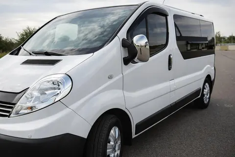 Накладки на дзеркала (2 шт) OmsaLine - Італійська нержавійка для Renault Trafic 2001-2015 рр — Renault Trafic 2001–2015 гг. DianaParts