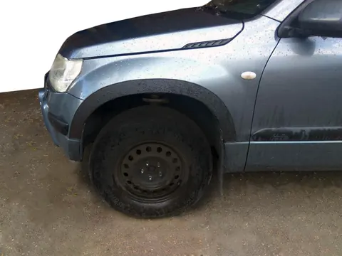 Накладки на арки (4 шт, чорні) для Suzuki Grand Vitara 2005-2017 рр — Suzuki Grand Vitara 2005-2017 гг. DianaParts