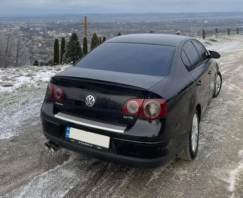 Спойлер LIP (Sunplex, чорний) (115,8см * 6,3см) для Volkswagen Passat B6 2006-2012 рр — Volkswagen Passat B6 2006-2012 гг. DianaParts