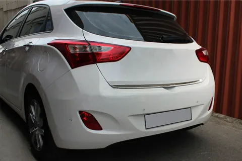 Кромка багажника (HB, нерж) для Hyundai I-30 2012-2017 рр — Hyundai I-30 2012-2017 гг. DianaParts
