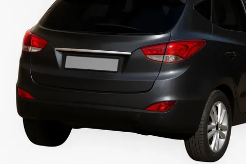 Хром планка над номером (вузька) для Hyundai IX-35 2010-2015 рр — Hyundai IX-35 2010-2015 гг. DianaParts