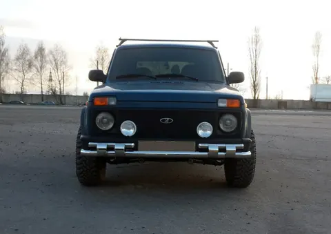 Передня дуга ST015 (нерж.) для Lada Niva та Urban 1977- рр — Lada Niva та Urban 1977- гг. DianaParts
