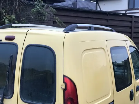 Рейлінги Хром Стандартна база, Пластикові ніжки для Renault Kangoo 1998-2008 рр — Renault Kangoo 1998-2008 гг. DianaParts