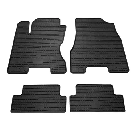 Гумові килимки (4 шт, Stingray Premium) для Nissan X-trail T31 2007-2014 рр — Nissan X-trail T31 2007-2014 гг. DianaParts