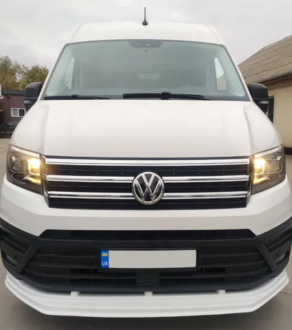 Накладки на решітку (4 шт, нерж) OmsaLine - Італійська нержавійка для Volkswagen Crafter 2016- рр — Volkswagen Crafter 2016- гг. DianaParts