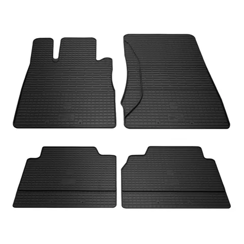 Гумові килимки (4 шт, Stingray Premium) для Mercedes S-сlass W220 1998-2005 рр — Mercedes S-сlass W220 1998-2005 гг. DianaParts