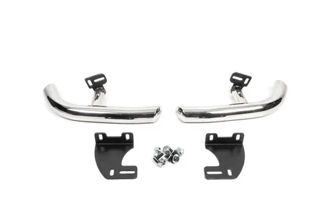 Задні куточки AK003 (2 шт., нерж) для Hyundai Santa Fe 2 2006-2012 рр — Hyundai Santa Fe 2 2006-2012 гг. DianaParts