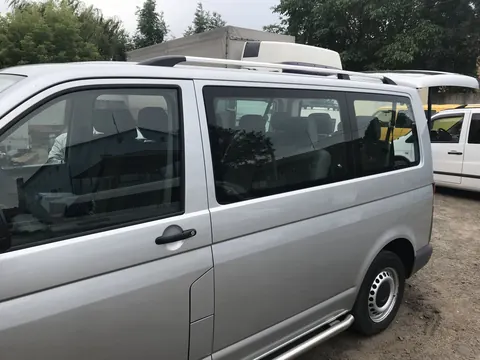 Рейлінги Хром Довга база, Пластикові ніжки для Volkswagen T5 Caravelle 2004-2010 рр — Volkswagen T5 Caravelle 2004-2010 гг. DianaParts