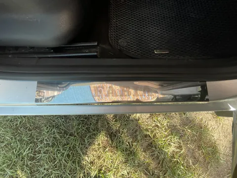 Накладки на пороги Carmos (4 шт., нерж.) для Skoda Fabia 2000-2007 рр — Skoda Fabia 2000-2007 гг. DianaParts