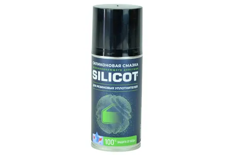 Мастило силіконова Silicot Spray для гумових ущільнювачів 150 мл. аерозоль