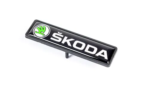 Шильдик для килимків (1шт) для Skoda — Skoda DianaParts