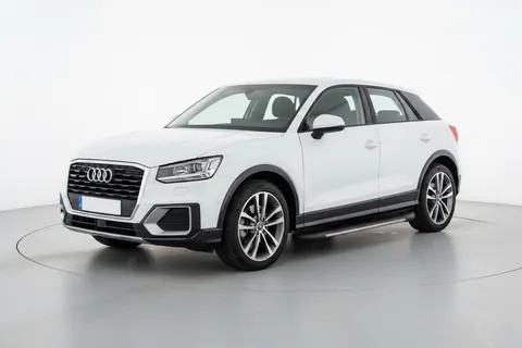 Бокові пороги Bosphore Grey (2 шт., Алюміній) для Ауди Q2 2016- рр — Audi Q2 2016- гг. DianaParts
