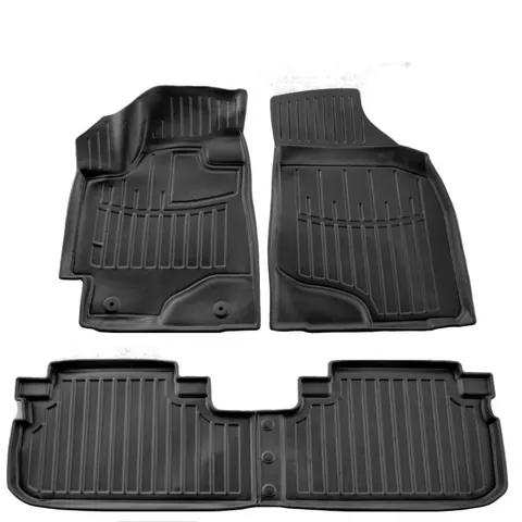 Килимки Stingray 3D (4 шт) для Toyota Highlander 2008-2013 рр
