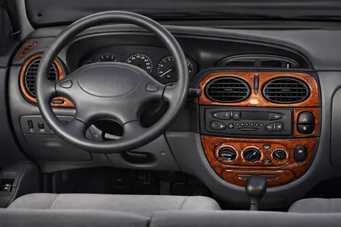 Накладки на панель 1999-2003 (Meric, Туреччина) Титан для Renault Megane I рр — Renault Megane I 1996-2004 гг. DianaParts