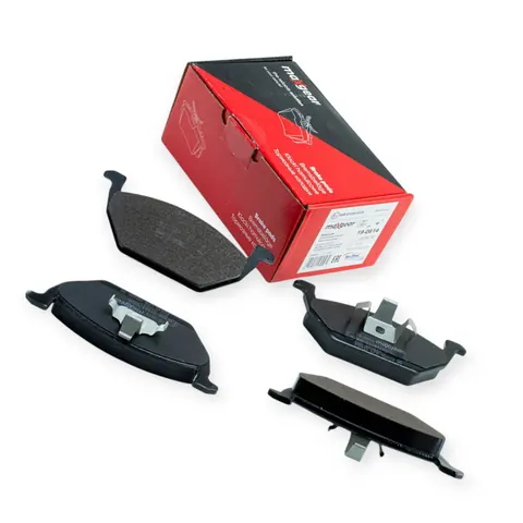 Колодки гальмівні Volkswagen Golf IV, Skoda Oktavia 1.6, Fabia I (1999-2008) передні (без датчика) MAXGEAR