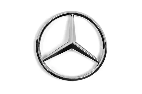 Передня емблема (OEM, 18см) для Mercedes Sprinter W901/902/903/904/905 1995-2006 рр — Mercedes Sprinter W901/902/903/904/905 1995–2006 гг. DianaParts