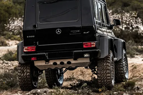 Захист заднього бампера (паливного бака) для Mercedes G сlass W463 1990-2018 рр — Mercedes G сlass W463 1990-2018 гг. DianaParts