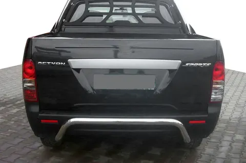 Задній кенгурятник AK006 (нерж) для SsangYong Action 2005-2018 рр — SsangYong Action 2005-2018 гг. DianaParts