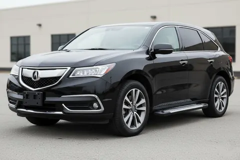 Бокові пороги Allmond Grey (2 шт., Алюміній) для Acura MDX 2013-2020 рр — Acura MDX 2013-2020 гг. DianaParts
