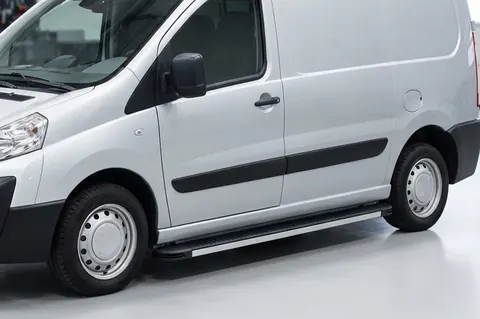 Бокові пороги Maya (2 шт., алюміній) Довга база для Peugeot Expert 2007-2016 рр — Peugeot Expert 2007-2016 гг. DianaParts