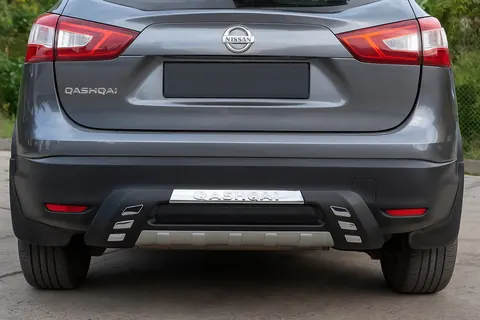 Задня накладка Libao 2014-2016 (пластик) для Nissan Qashqai рр — Nissan Qashqai 2014-2021 гг. DianaParts