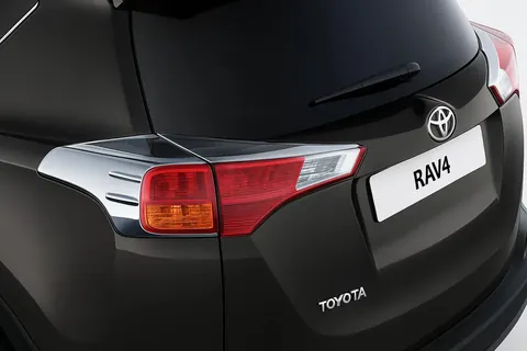 Накладки на задні ліхтарі Libao V1 2013-2016 (2 шт, пласт) для Toyota Rav 4 рр — Toyota Rav 4 2013-2018 гг. DianaParts