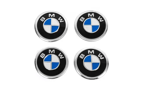 Наклейки на ковпачки V1 60мм (4шт) для BMW — BMW DianaParts