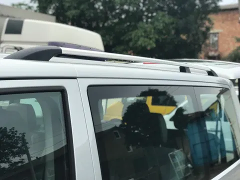 Рейлінги Хром Довга база, Пластикові ніжки для Volkswagen T5 Transporter 2003-2010 рр — Volkswagen T5 Transporter 2003-2010 гг. DianaParts