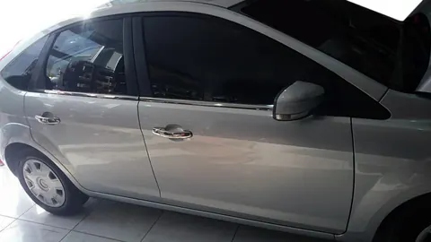 Зовнішня окантовка вікон (4 шт., нерж.) Carmos - Турецька сталь для Ford Focus II 2008-2011 рр — Ford Focus II 2008-2011 гг. DianaParts