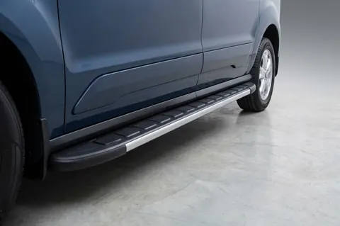 Бокові пороги Duru (2 шт., Алюміній) Максі база для Ford Connect 2021- рр — Ford Connect 2021- гг. DianaParts