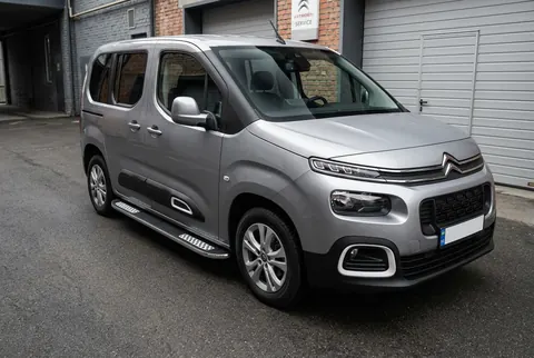 Бокові пороги Tayga V2 (2 шт., алюміній) Довга база для Citroen Berlingo/Multispace 2018- рр — Citroen Berlingo/Multispace 2018- гг. DianaParts