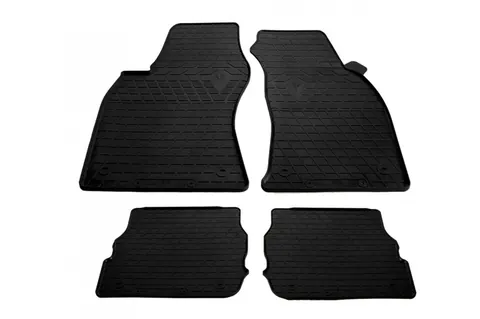 Гумові килимки (4 шт, Stingray Premium) для Ауди A6 C5 2001-2004 рр — Audi A6 C5 2001-2004 гг. DianaParts