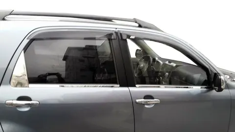 Зовнішня окантовка стекол (4 шт, нерж.) для Daihatsu Terios 2006-2017 рр — Daihatsu Terios 2006-2017 гг. DianaParts