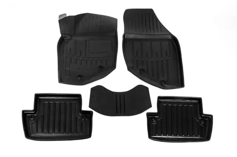 Килимки Stingray 3D (5 шт, поліуретан) для Volvo S60 2000-2009 рр — Volvo S60 2000-2009 гг. DianaParts