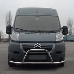 Передня дуга ST019 (нерж.) для Fiat Ducato 2006-2025 рр — Fiat Ducato 2006-2025 гг. DianaParts