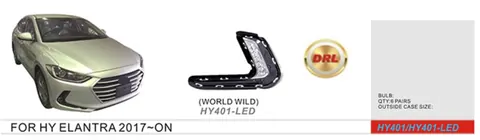 Противотуманки (галогенні) для Hyundai Elantra (AD) 2015-2020 рр — Hyundai Elantra (AD) 2015-2020 гг. DianaParts