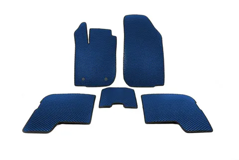 Килимки EVA (Синій) для Renault Logan I 2005-2008 рр — Renault Logan I 2005-2008 гг. DianaParts