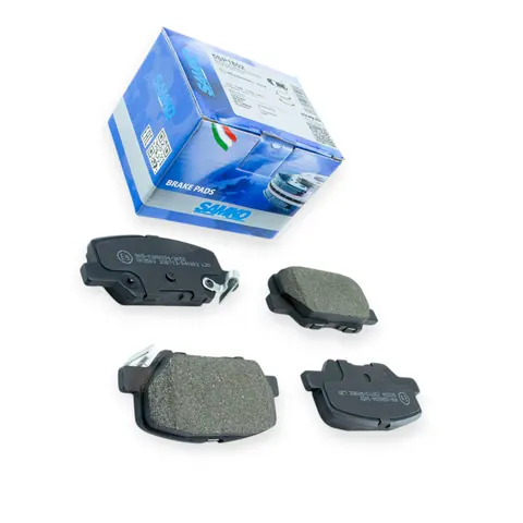 Колодки гальмівні Mazda 6 (2012-), Mitsubishi Outlander III, Citroen C4, Peugeot 4008 задні SAMKO — Гальмівна система DianaParts