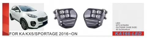 Противотуманки 2015-2018 (галогенні) для Kia Sportage рр — Kia Sportage 2015-2021 гг. DianaParts