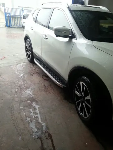 Бокові пороги BlackLine (2 шт, алюміній) для Nissan Qashqai 2014-2021 рр — Nissan Qashqai 2014-2021 гг. DianaParts
