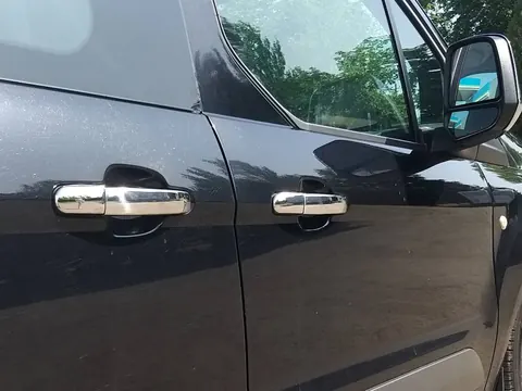 Накладки на ручки (4 шт, нерж) Carmos - Турецька сталь для Ford Connect 2014-2021 рр — Ford Connect 2014-2021 гг. DianaParts
