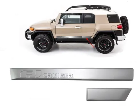 Комплект дверних молдингів для Toyota FJ Cruiser 2006-2022 рр — Toyota FJ Cruiser 2006-2022 гг. DianaParts
